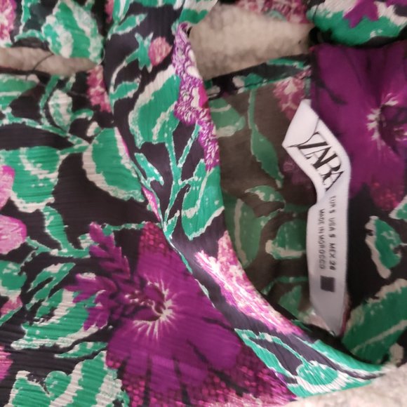 🌼🌼 NWOT - Floral Summer Dress | Size S | Zara 🌼🌼 - Picture 9 of 14